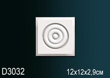 Заказать Обрамление дверей Перфект D3032 120х120 мм 