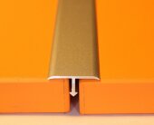 Алюминиевый Т-профиль 30 мм Евротрим Т-30 7338.00 золото 3 м Алюминиевый Т-профиль 30 мм Евротрим Т-30 7338.00 золото 3 м