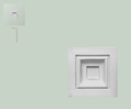 Декоративный элемент Orac Decor Duropolymer D200 96х96 мм