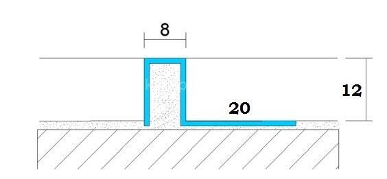 Заказать Профиль П-образный из нержавеющей стали 12 мм SB017-12H SG серебро глянец 2,7 м Заказать Профиль П-образный из нержавеющей стали 12 мм SB017-12H SG серебро глянец 2,7 м