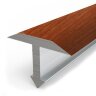 Заказать Профиль Т-образный из ламинированного алюминия Т-18 Л Красный клен 2,7 м Заказать Профиль Т-образный из ламинированного алюминия Т-18 Л Красный клен 2,7 м