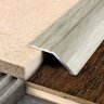 Заказать Порог разноуровневый из алюминия С1 КД Дуб северный (декорированный) 2,7 м 