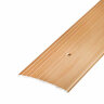 Заказать Порог одноуровневый декорированный А4 КД Бук светлый 2,7 м Заказать Порог одноуровневый декорированный А4 КД Бук светлый 2,7 м