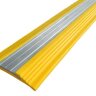 Заказать Профиль противоскользящий из термоэластопласта со вставкой из алюминия полоса NoSlipper 44,5х5,8 мм Алюминий-Желтый 2,7 м Заказать Профиль противоскользящий из термоэластопласта со вставкой из алюминия полоса NoSlipper 44,5х5,8 мм Алюминий-Желтый 2,7 м