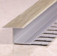 Алюминиевый профиль Т-образный 16 мм Т-16 КД Дуб беленый 2,7 м Алюминиевый профиль Т-образный 16 мм Т-16 КД Дуб беленый 2,7 м