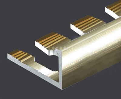 Заказать Гибкий L-профиль алюминиевый 10 мм PV05-13 песок блестящий 2,7 м Заказать Гибкий L-профиль алюминиевый 10 мм PV05-13 песок блестящий 2,7 м