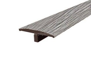 Заказать Гибкий профиль ПВХ Т-Флекс 203 Серый ясень 6 м 