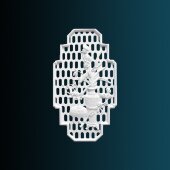 Декоративное панно Перфект K4040 800х450х30 мм Декоративное панно Перфект K4040 800х450х30 мм