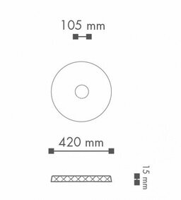 Заказать Декоративная потолочная розетка NMC Arstyl R61 диаметр 420 мм Заказать Декоративная потолочная розетка NMC Arstyl R61 диаметр 420 мм