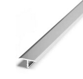 Алюминиевый Т-профиль 30 мм Евротрим Т-30 7338.01 серебро 3 м Алюминиевый Т-профиль 30 мм Евротрим Т-30 7338.01 серебро 3 м