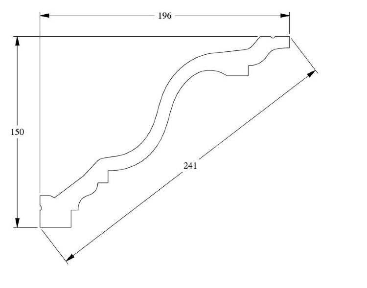 Заказать Карниз Orac Decor Purotouch C334 2 м Заказать Карниз Orac Decor Purotouch C334 2 м