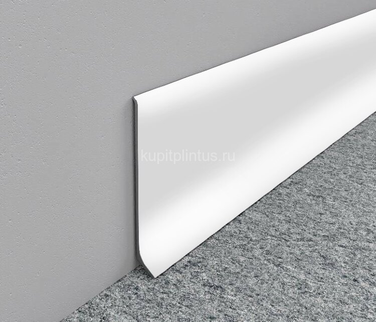 Заказать Напольный плинтус алюминиевый ПТ-79/10 алюминий белый 3 м Заказать Напольный плинтус алюминиевый ПТ-79/10 алюминий белый 3 м