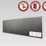 Напольный плинтус МДФ Teckwood цветной 80х10 Чёрный 2.15 м