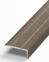 Угловой порог из алюминия Д3 КР Люкс шампань люкс (порошковая эмаль) 2,7 м Угловой порог из алюминия Д3 КР Люкс шампань люкс (порошковая эмаль) 2,7 м