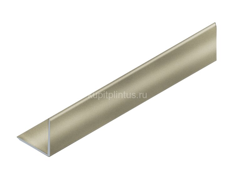 Заказать Уголок алюминиевый 20х20 мм NEEXY PV63-17 BT титан блестящий 2.7 м 