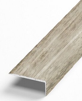 Заказать Порог угловой из алюминия Д1 КД Дуб венеция (декорированный) 2,7 м Заказать Порог угловой из алюминия Д1 КД Дуб венеция (декорированный) 2,7 м