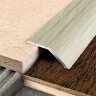 Заказать Порог разноуровневый из алюминия С1 КД Клен северный (декорированный) 2,7 м 