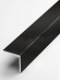 Заказать Алюминиевый уголок защитный 30х30 мм прямой PV75-18 черный матовый 2,7 м 