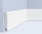 Напольный плинтус 70х11 мм Hiwood B70 белый полистирол 2 м Напольный плинтус 70х11 мм Hiwood B70 белый полистирол 2 м