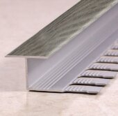 Алюминиевый профиль Т-образный 16 мм Т-16 КД Дуб арктик 2,7 м