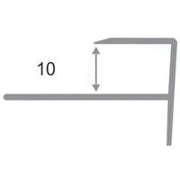 Заказать Профиль F-образный гибкий из алюминия ПФ-10 золото матовое 2,7 м Заказать Профиль F-образный гибкий из алюминия ПФ-10 золото матовое 2,7 м
