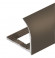 Заказать Профиль для плитки С-образный внешний из алюминия 10 мм PV23-06 Бронза матовая 2,7 м 