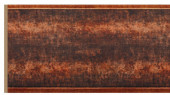 Цветная декоративная панель Decomaster B30-767 Коричневый-золото 300х9х2400 мм