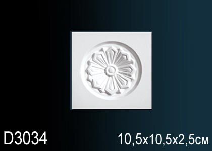 Заказать Обрамление дверей Перфект D3034 105х105 мм 