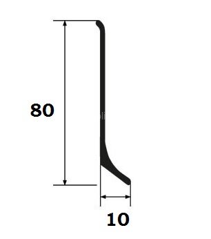 Заказать Напольный плинтус алюминиевый ПТ-79/10 алюминий черный 3 м Заказать Напольный плинтус алюминиевый ПТ-79/10 алюминий черный 3 м