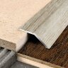 Заказать Порог разноуровневый из алюминия С1 КД Дуб венеция (декорированный) 2,7 м 