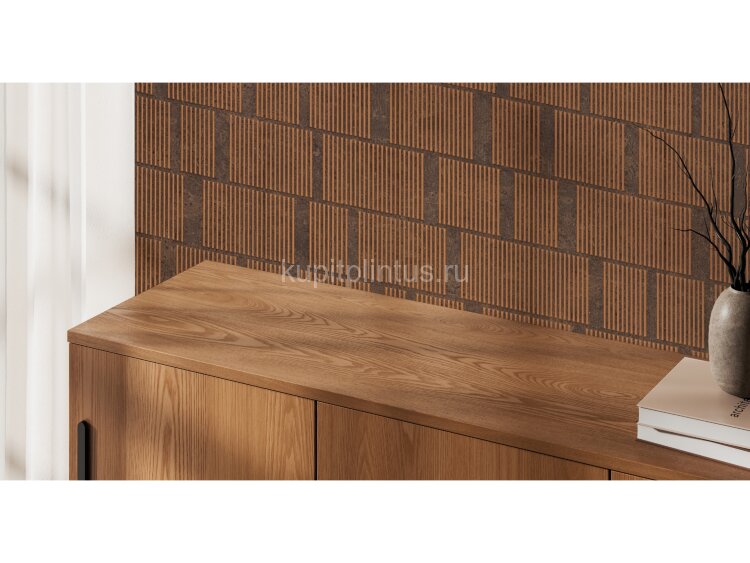 Заказать Декоративная панель 3D HiWood Maximum DM626 BR71 с геометрическим узором 600х4 мм 3м Заказать Декоративная панель 3D HiWood Maximum DM626 BR71 с геометрическим узором 600х4 мм 3м