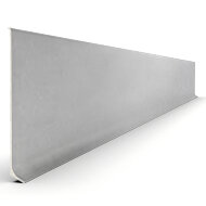 Алюминиевый напольный плинтус 80 мм Мега-Трейд ЛП-80 0034 без покрытия 3 м