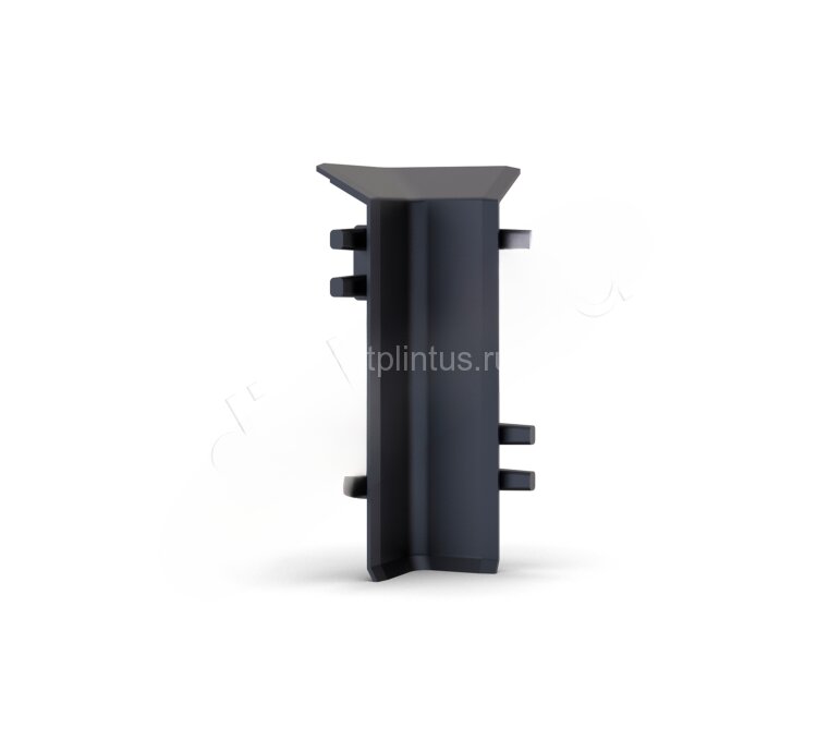 Заказать Уголок внутренний для напольного плинтуса 70 мм Мега-Трейд ДЛ-70ув черный 