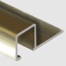 Заказать Алюминиевый профиль П-образный 10х10 мм Gunsen PV31-13 песок блестящий 2,7 м 