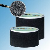 Лента абразивная противоскользящая SlipStop Systems 100 мм стандартная зернистость Черная ролик 18,3м Лента абразивная противоскользящая SlipStop Systems 100 мм стандартная зернистость Черная ролик 18,3м