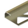 Заказать Алюминиевый C-профиль окантовочный для плитки 12 мм PV15-16 титан матовый 2,7 м Заказать Алюминиевый C-профиль окантовочный для плитки 12 мм PV15-16 титан матовый 2,7 м