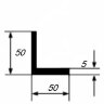 Заказать Уголок из алюминия 50х50х5 мм равносторонний 3 м 