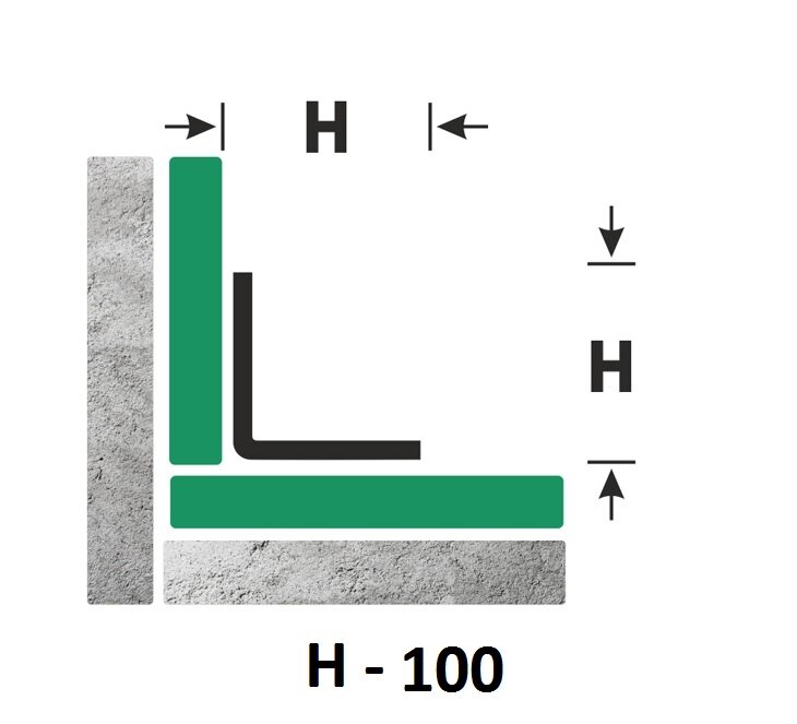 Заказать Стальной уголок 100х100 мм FLV 100 S сатинированная сталь 3 м Заказать Стальной уголок 100х100 мм FLV 100 S сатинированная сталь 3 м