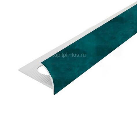 Заказать Внешний профиль ПВХ для плитки 7 мм Cezar 207 Светло-зеленый мрамор 2,5 м Заказать Внешний профиль ПВХ для плитки 7 мм Cezar 207 Светло-зеленый мрамор 2,5 м