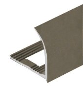 Профиль для плитки С-образный внешний из алюминия 10 мм PV23-08 Шампань матовая 2,7 м Профиль для плитки С-образный внешний из алюминия 10 мм PV23-08 Шампань матовая 2,7 м