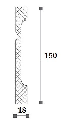 Заказать Плинтус для пола NMC Floorstyl Essenza FD15 150х18 2 м Заказать Плинтус для пола NMC Floorstyl Essenza FD15 150х18 2 м