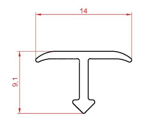 Заказать Алюминиевый Т-профиль 14 мм Евротрим Т-14 7336.00 золото 3 м Заказать Алюминиевый Т-профиль 14 мм Евротрим Т-14 7336.00 золото 3 м