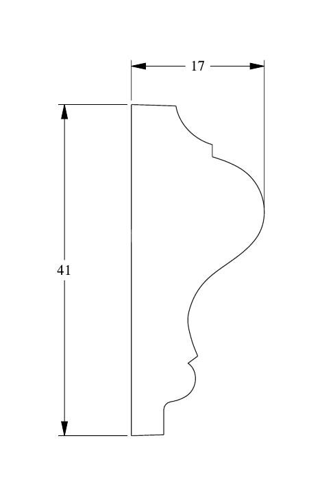 Заказать Молдинг гибкий Orac Decor Purotouch Flex P8030F 2 м 
