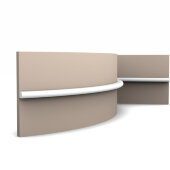 Гибкий молдинг Orac Decor Duropolymer PX209F белый дюрополимер 200x1x1.4 см Гибкий молдинг Orac Decor Duropolymer PX209F белый дюрополимер 200x1x1.4 см