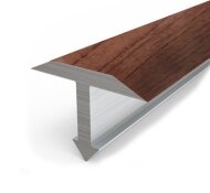 Профиль Т-образный из ламинированного алюминия Т-18 Л Клен 2,7 м Профиль Т-образный из ламинированного алюминия Т-18 Л Клен 2,7 м