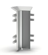 Уголок внутренний для напольного плинтуса 70 мм Мега-Трейд ДЛ-70ув без покрытия Уголок внутренний для напольного плинтуса 70 мм Мега-Трейд ДЛ-70ув без покрытия