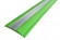 Заказать Профиль противоскользящий из термоэластопласта со вставкой из алюминия полоса NoSlipper 44,5х5,8 мм Алюминий-Зеленый 2,7 м 