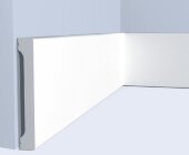 Напольный плинтус 130х18 мм Hiwood B130V1 белый полистирол 2 м Напольный плинтус 130х18 мм Hiwood B130V1 белый полистирол 2 м