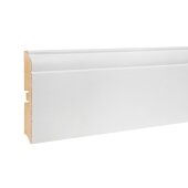 Плинтус напольный из МДФ L-Декор под покраску LP104-100 2,05 м