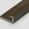 Заказать Алюминиевый П-профиль для стекла ПО-166 бронза матовая 2,7 м Заказать Алюминиевый П-профиль для стекла ПО-166 бронза матовая 2,7 м